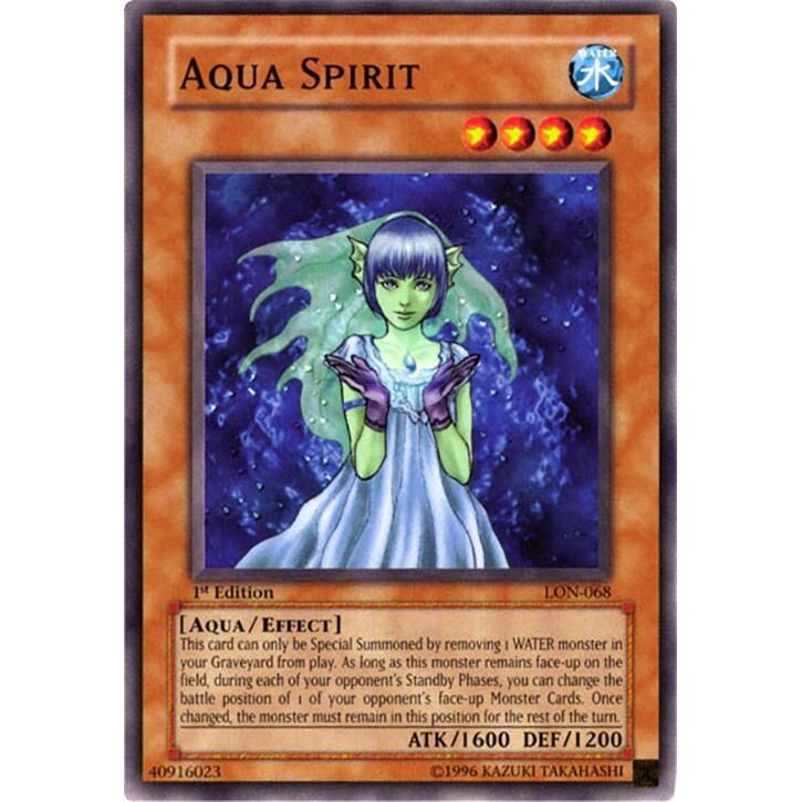 Image for Aqua Spirit (LON-068) (LON) - YuGiOh