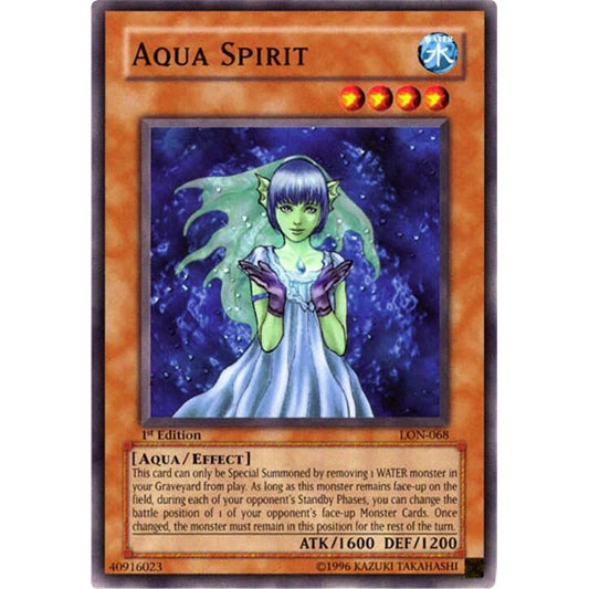 Image for Aqua Spirit (LON-068) (LON) - YuGiOh