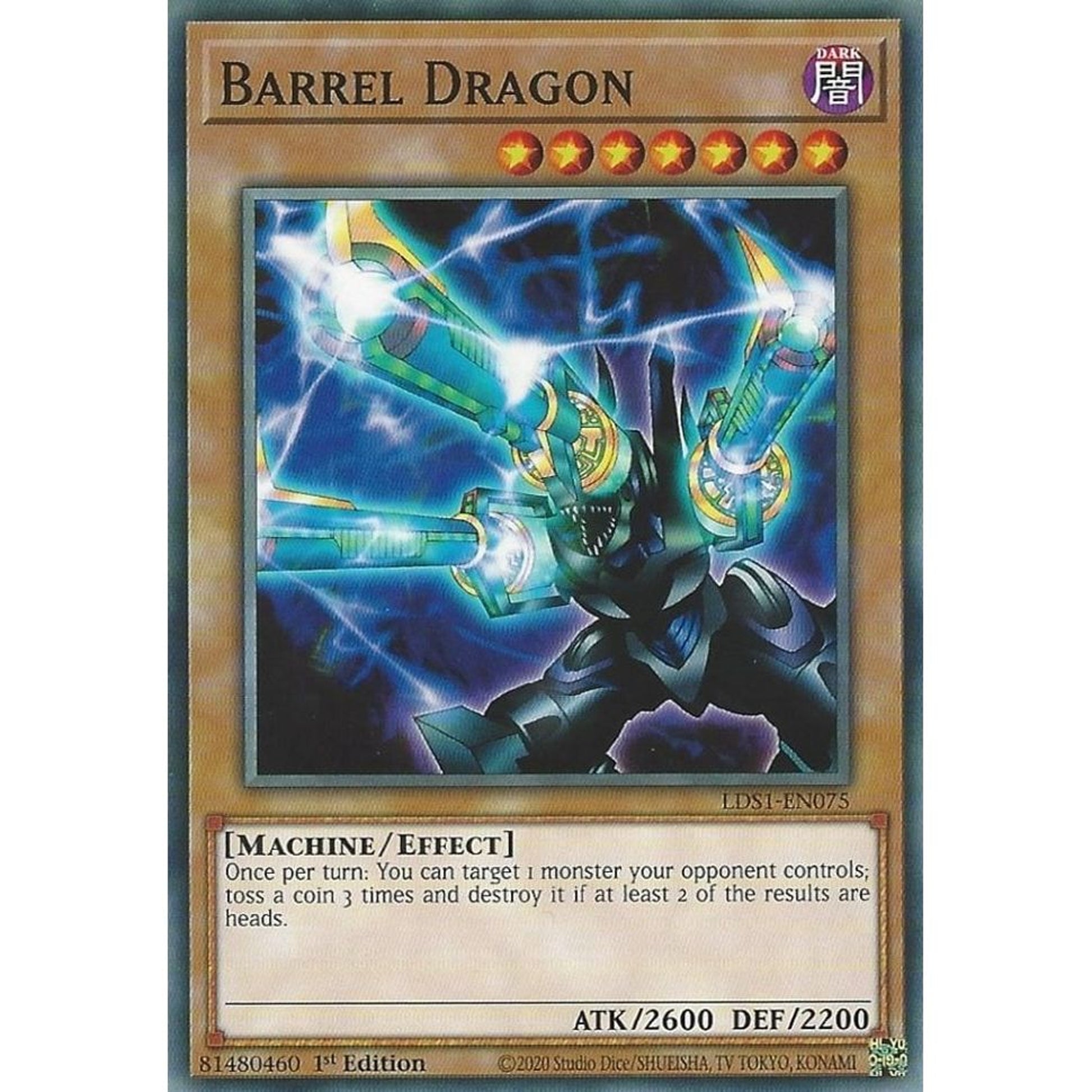 Image for Barrel Dragon (LDS1-EN075) (LDS1) - YuGiOh