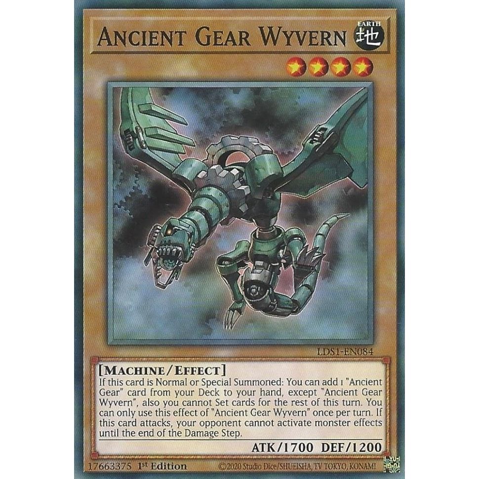 Image for Ancient Gear Wyvern (LDS1-EN084) (LDS1) - YuGiOh