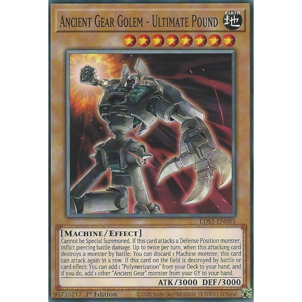 Image for Ancient Gear Golem - Ultimate Pound (LDS1-EN085) (LDS1) - YuGiOh