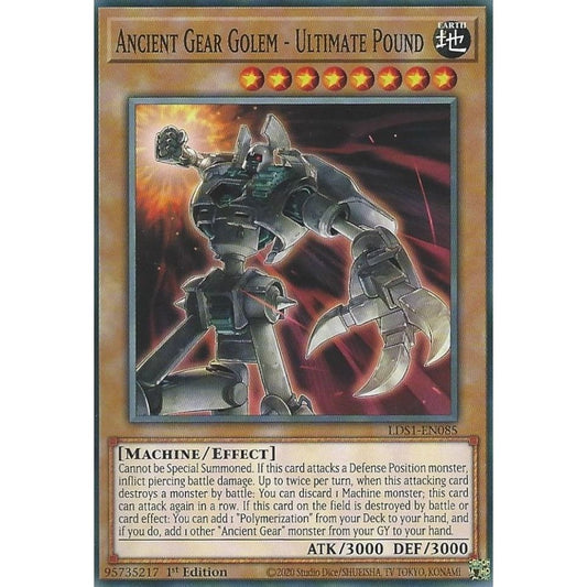 Image for Ancient Gear Golem - Ultimate Pound (LDS1-EN085) (LDS1) - YuGiOh