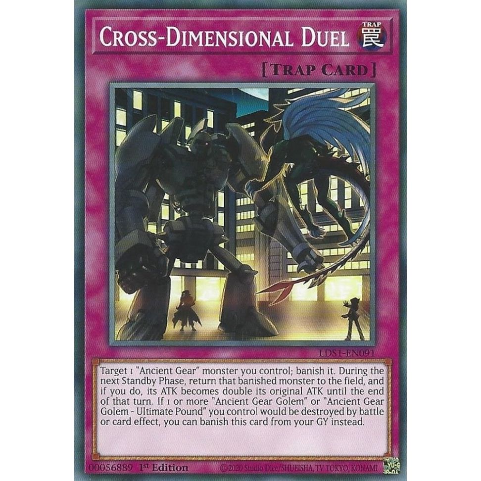 Image for Cross-Dimensional Duel (LDS1-EN091) (LDS1) - YuGiOh