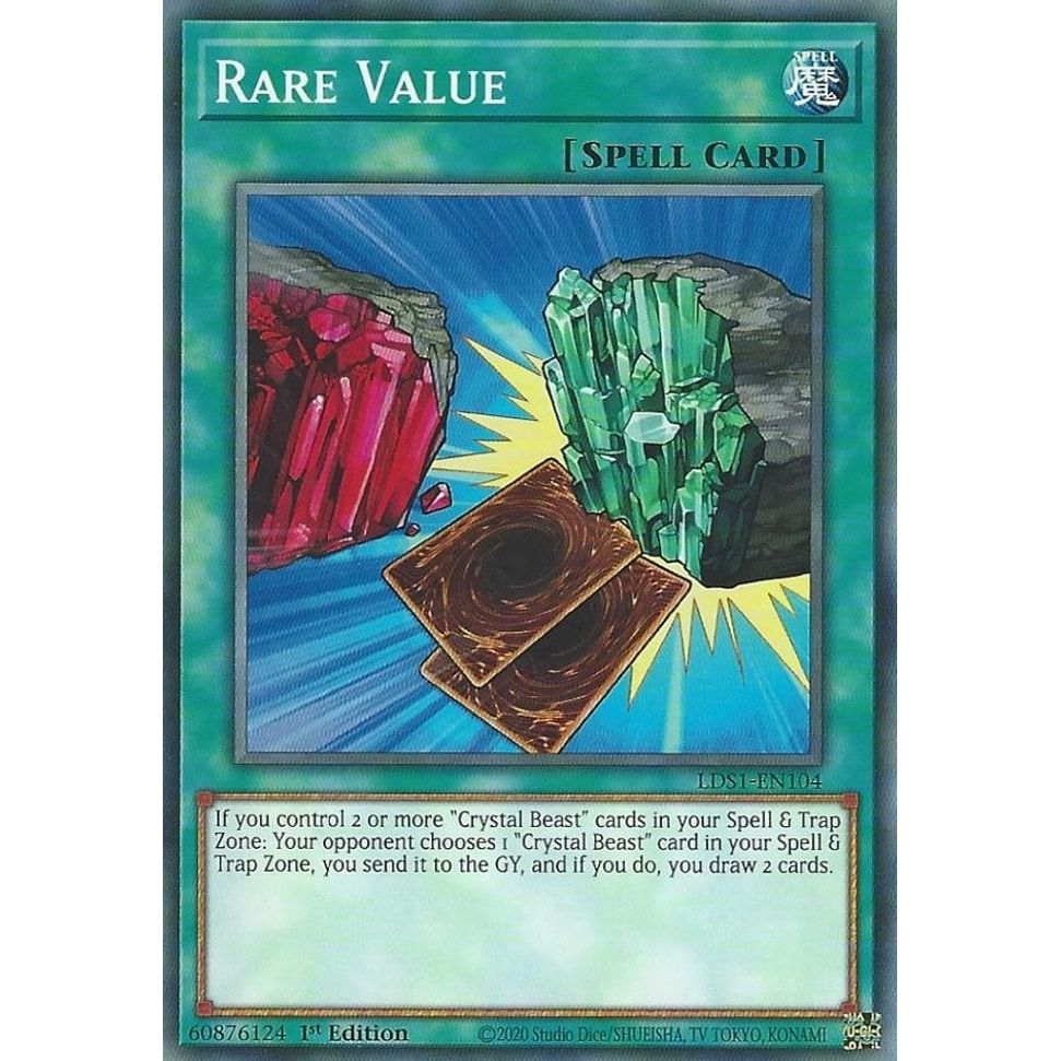 Image for Rare Value (LDS1-EN104) (LDS1) - YuGiOh