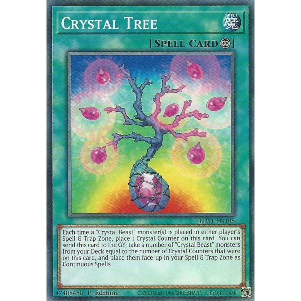 Image for Crystal Tree (LDS1-EN108) (LDS1) - YuGiOh