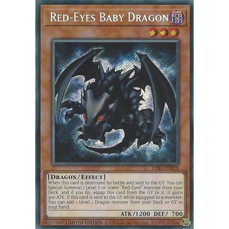 Image for Red-Eyes Baby Dragon (LDS1-EN010) (LDS1) - YuGiOh