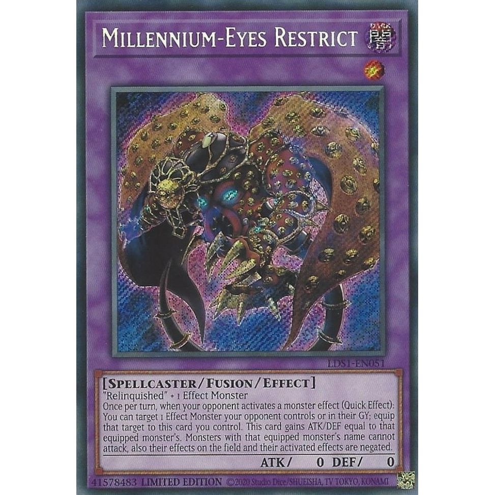 Image for Millennium-Eyes Restrict (LDS1-EN051) (LDS1) - YuGiOh