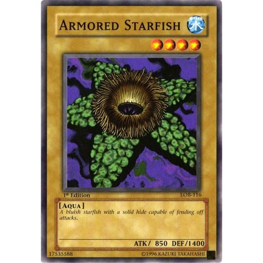 Image for Armored Starfish (LOB-116) (LOB) - YuGiOh