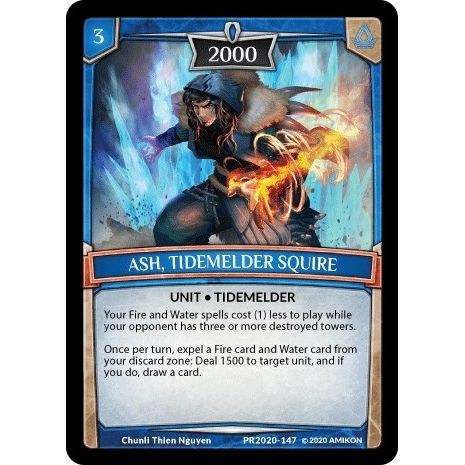 Image for Ash, Tidemelder Squire (PR2020-147) (PR) - Argent Saga TCG