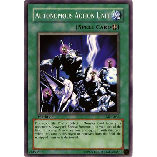 Image for Autonomous Action Unit (MFC-032) (MFC) - YuGiOh