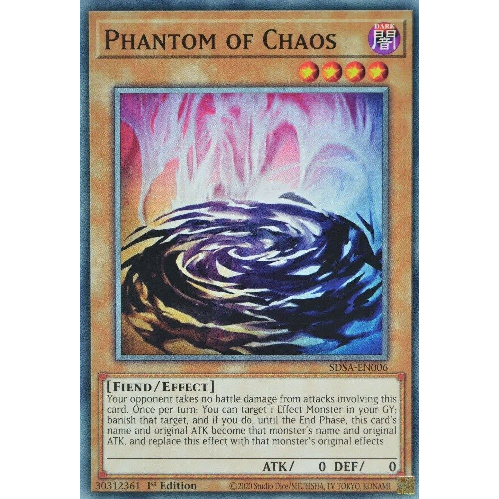 Image for Phantom of Chaos (SDSA-EN006) (SDSA) - YuGiOh