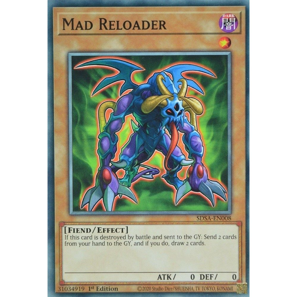 Image for Mad Reloader (SDSA-EN008) (SDSA) - YuGiOh