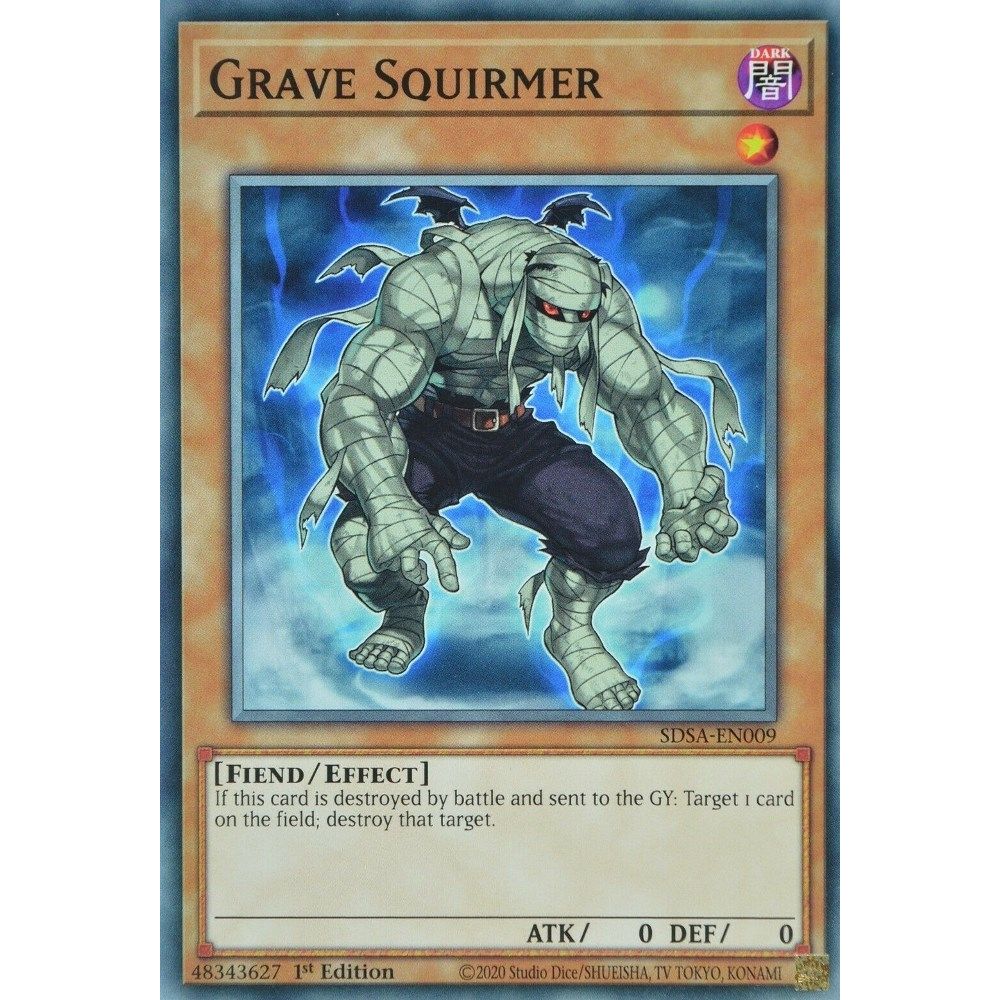 Image for Grave Squirmer (SDSA-EN009) (SDSA) - YuGiOh