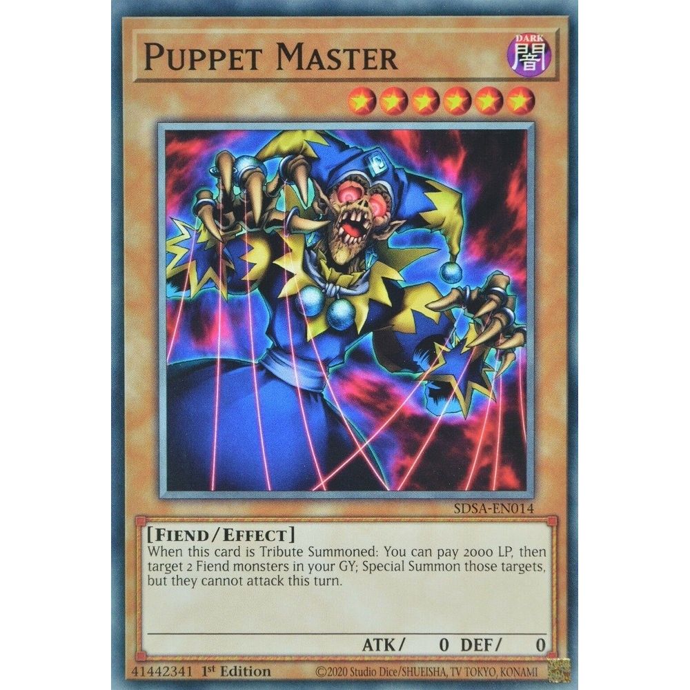 Image for Puppet Master (SDSA-EN014) (SDSA) - YuGiOh