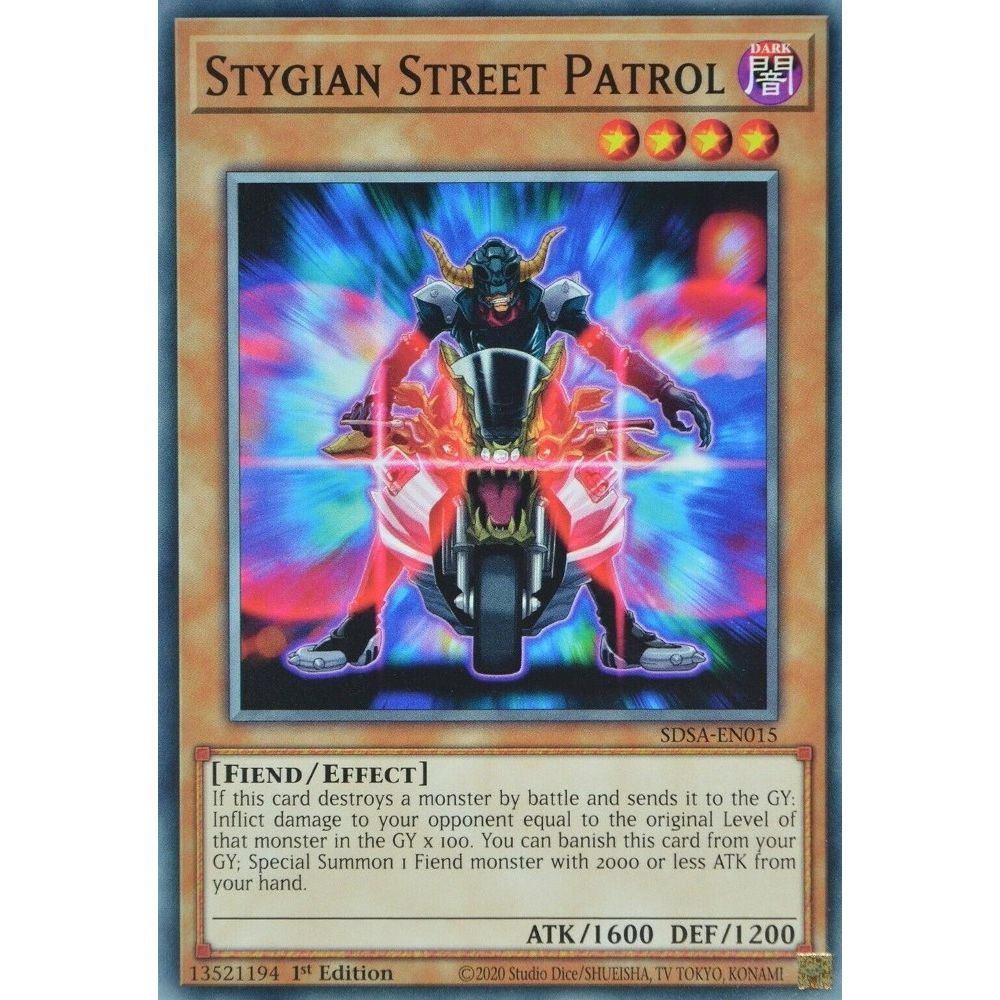 Image for Stygian Street Patrol (SDSA-EN015) (SDSA) - YuGiOh