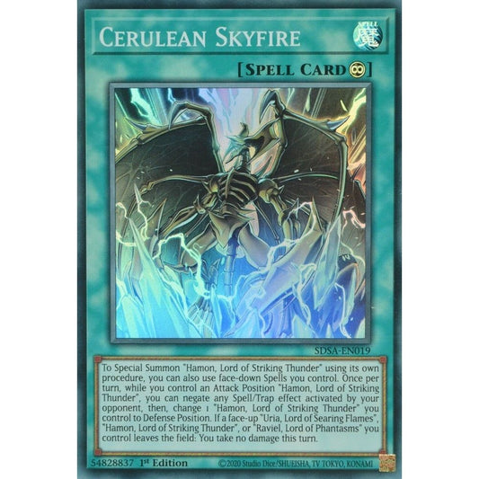 Image for Cerulean Skyfire (SDSA-EN019) (SDSA) - YuGiOh