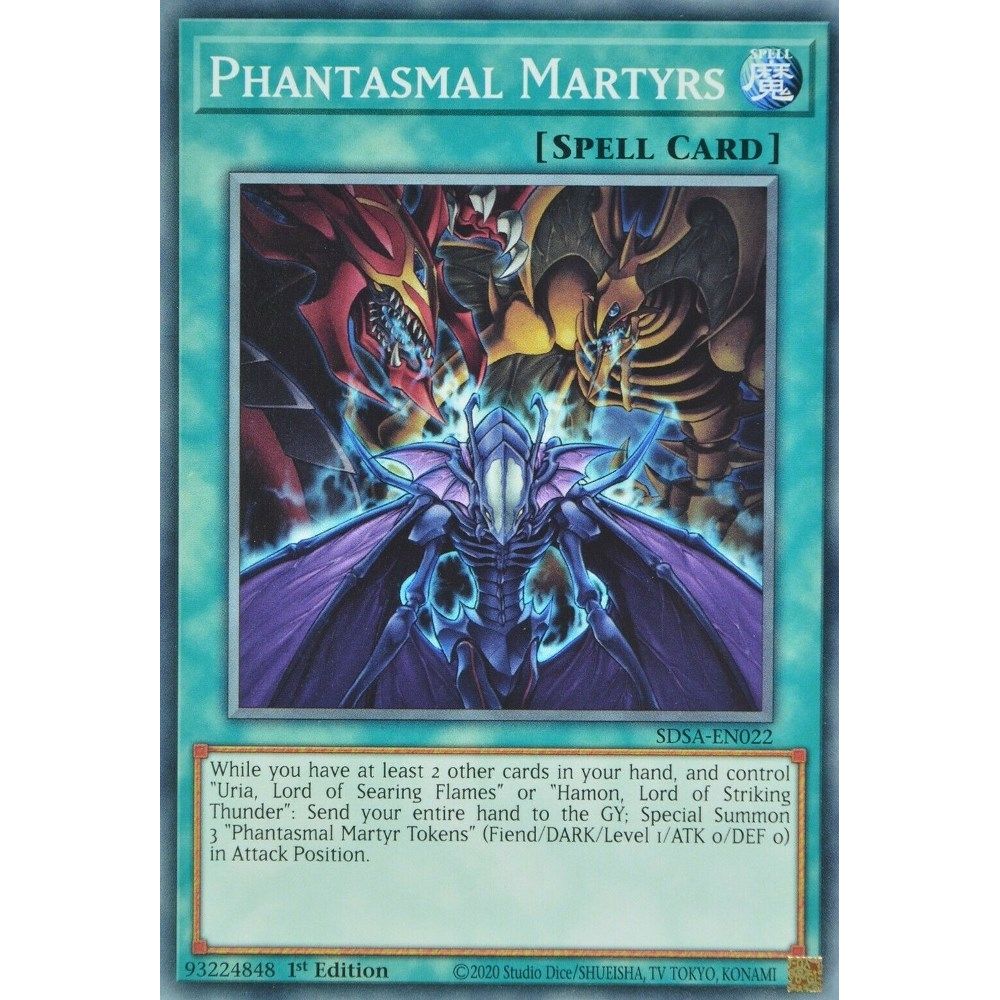Image for Phantasmal Martyrs (SDSA-EN022) (SDSA) - YuGiOh