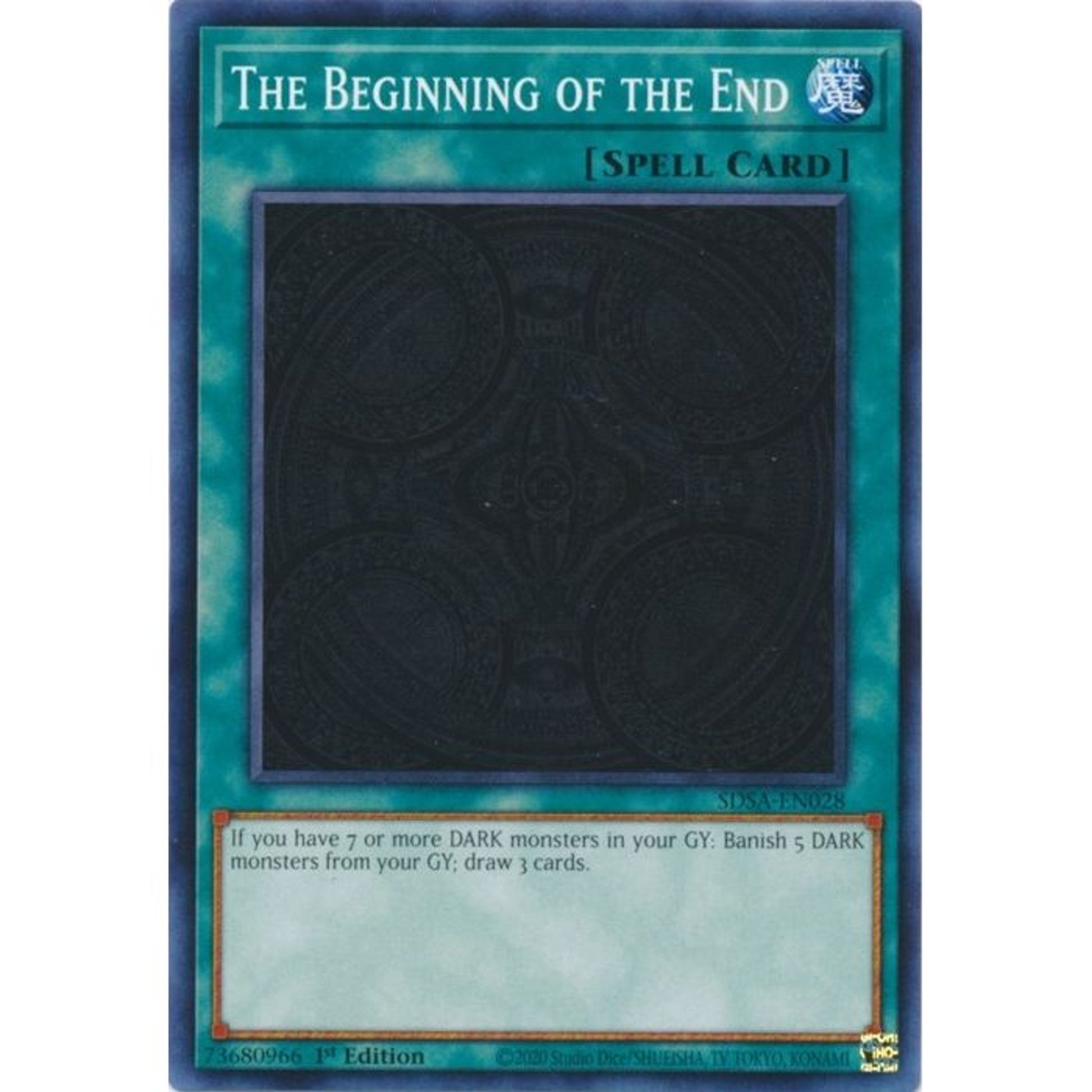Image for The Beginning of the End (SDSA-EN028) (SDSA) - YuGiOh