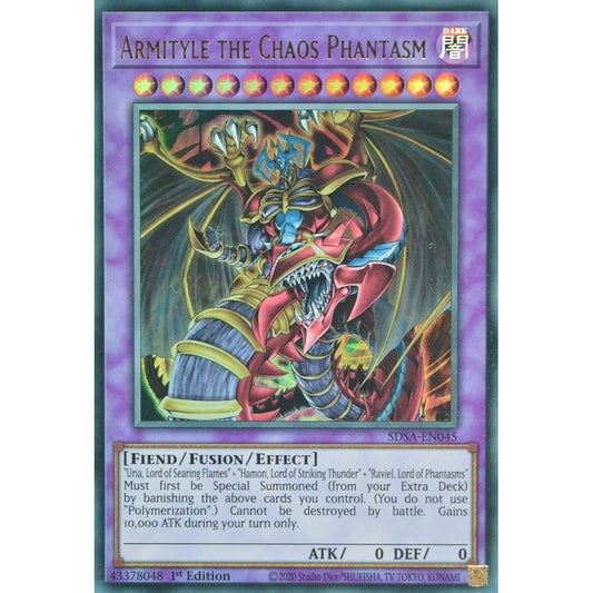 Image for Armityle the Chaos Phantasm (SDSA-EN045) (SDSA) - YuGiOh