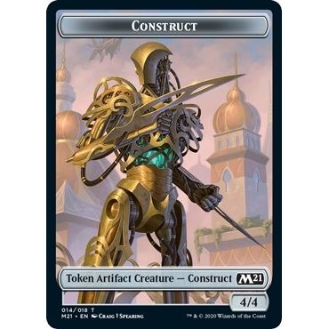 Image for Construct // Zombie Double-Sided Token (14 // 7) (M21) - Magic: The Gathering