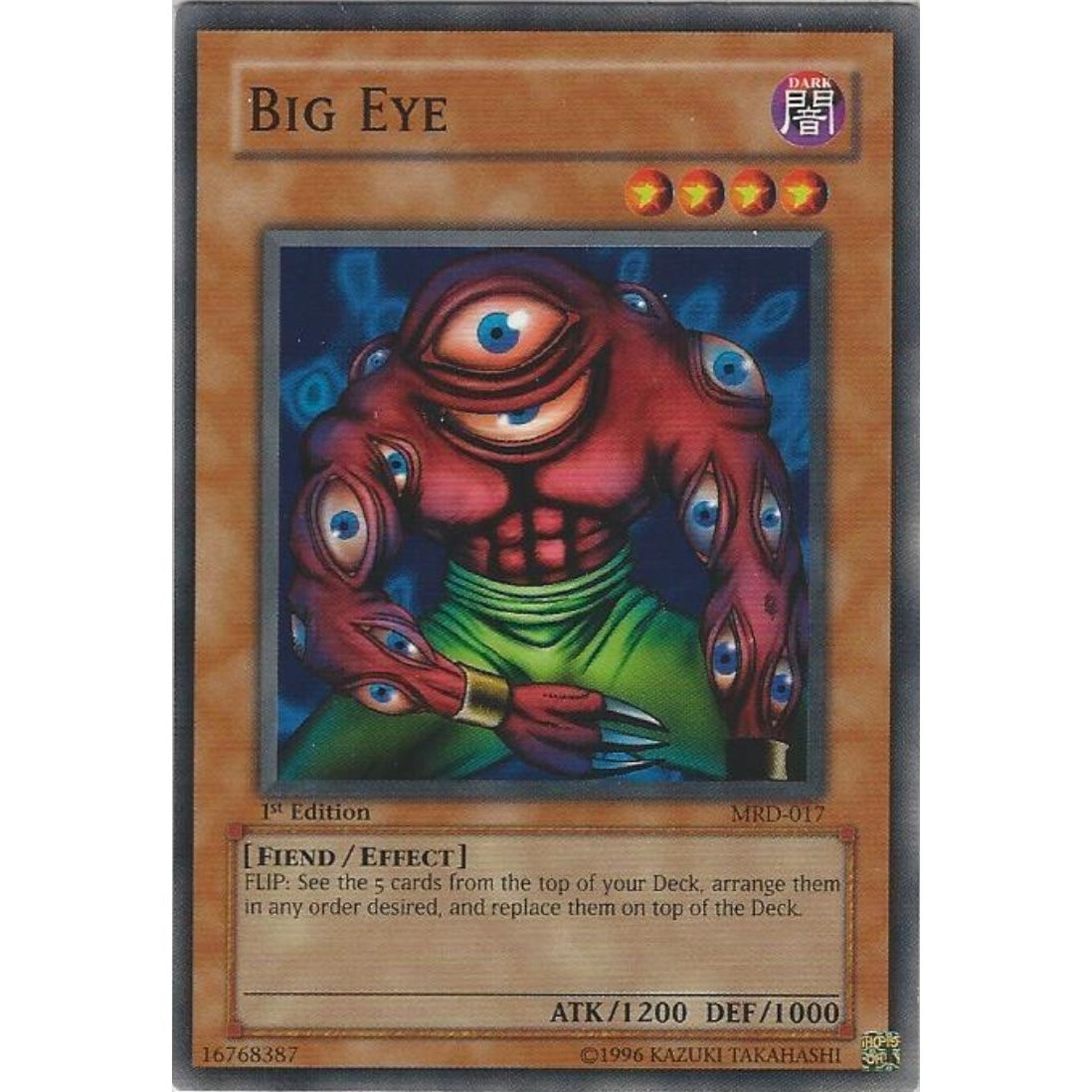 Image for Big Eye (MRD-017) (MRD) - YuGiOh