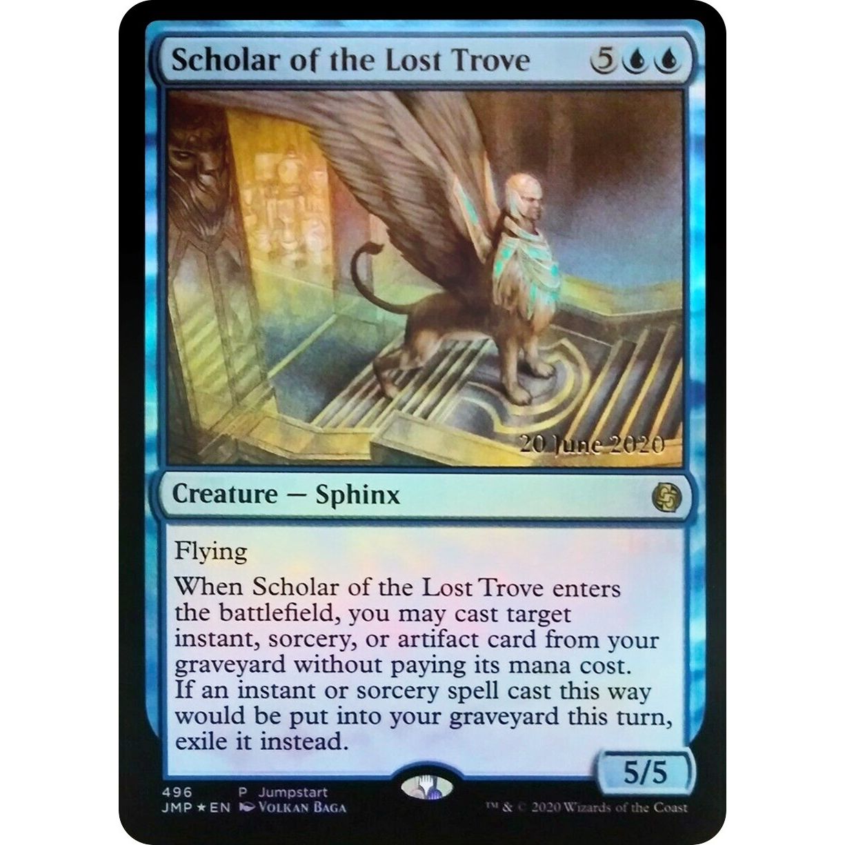 Image for Scholar of the Lost Trove (496) (LARP) - Magic: The Gathering
