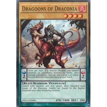 Image for Dragoons of Draconia (DEM3-EN006) (DEM3) - YuGiOh