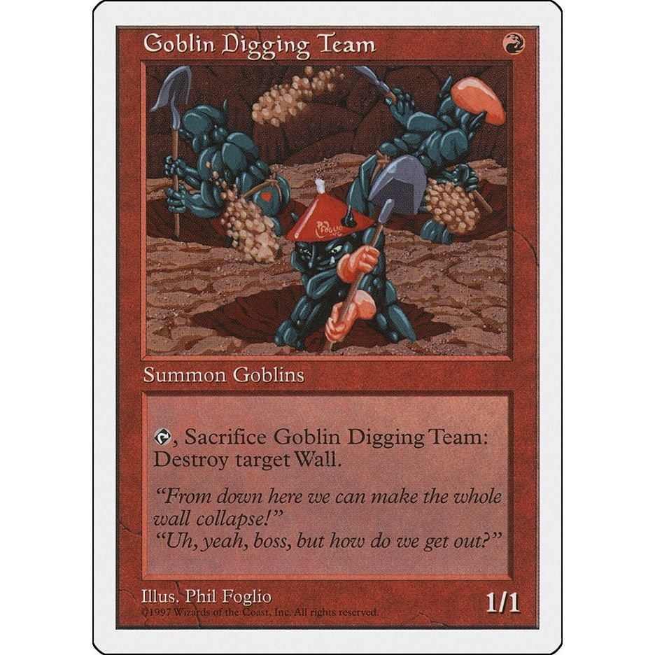 Image for Goblin Digging Team (5ED) - Magic: The Gathering