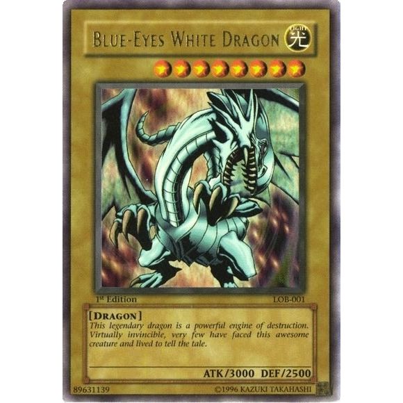 Image for Blue-Eyes White Dragon (LOB-001) (LOB) - YuGiOh