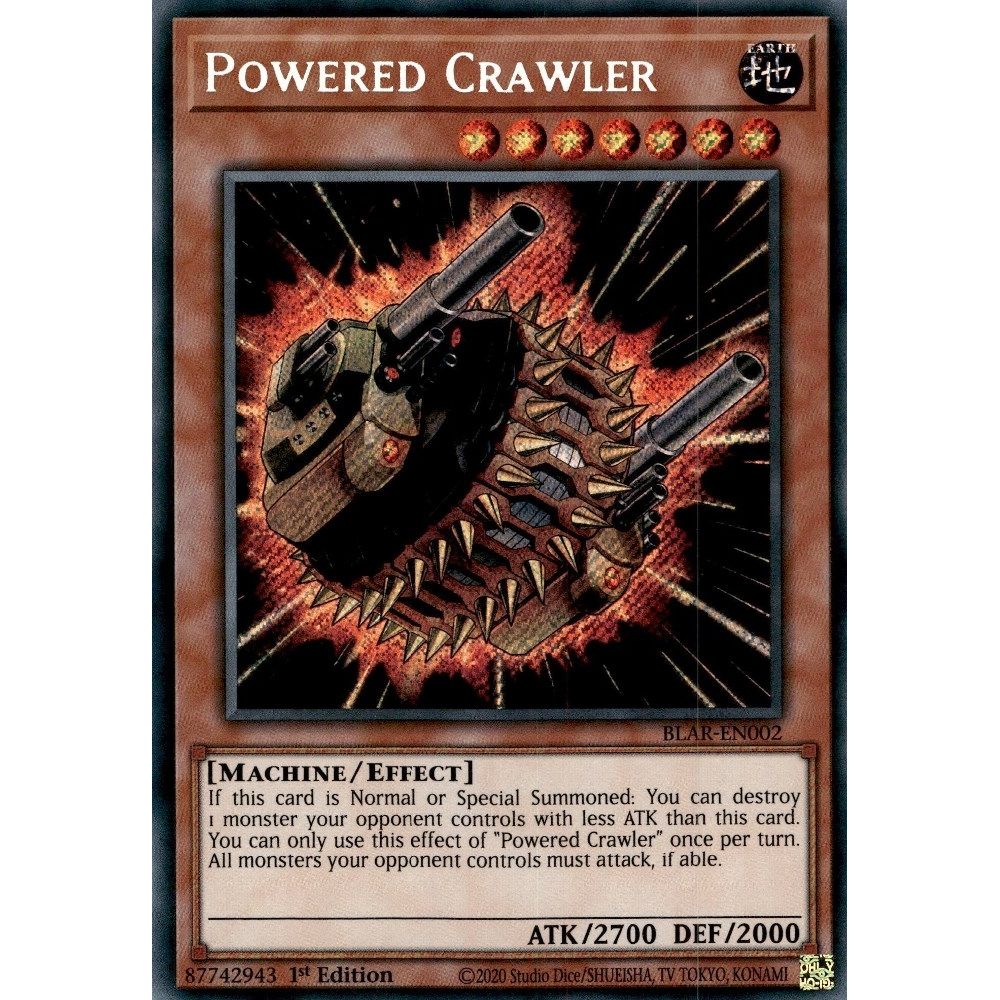 Image for Powered Crawler (BLAR-EN002) (BLAR) - YuGiOh
