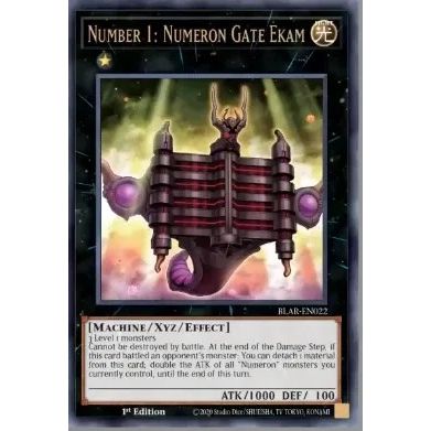 Image for Number 1: Numeron Gate Ekam (BLAR-EN022) (BLAR) - YuGiOh