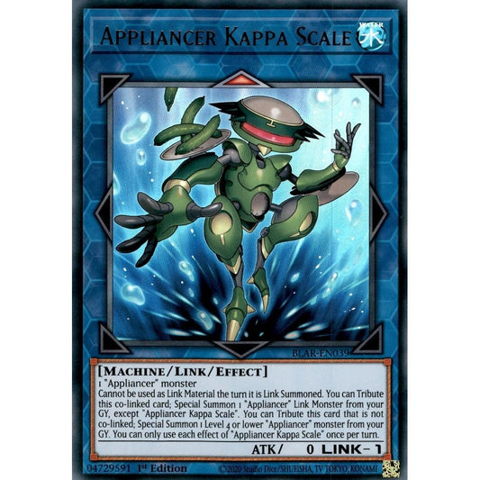 Image for Appliancer Kappa Scale (BLAR-EN039) (BLAR) - YuGiOh