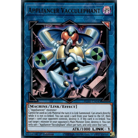 Image for Appliancer Vacculephant (BLAR-EN040) (BLAR) - YuGiOh