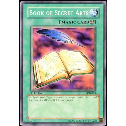 Image for Book of Secret Arts (LOB-043) (LOB) - YuGiOh