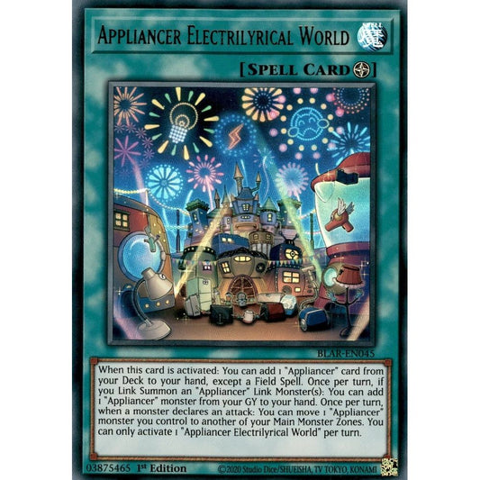 Image for Appliancer Electrilyrical World (BLAR-EN045) (BLAR) - YuGiOh