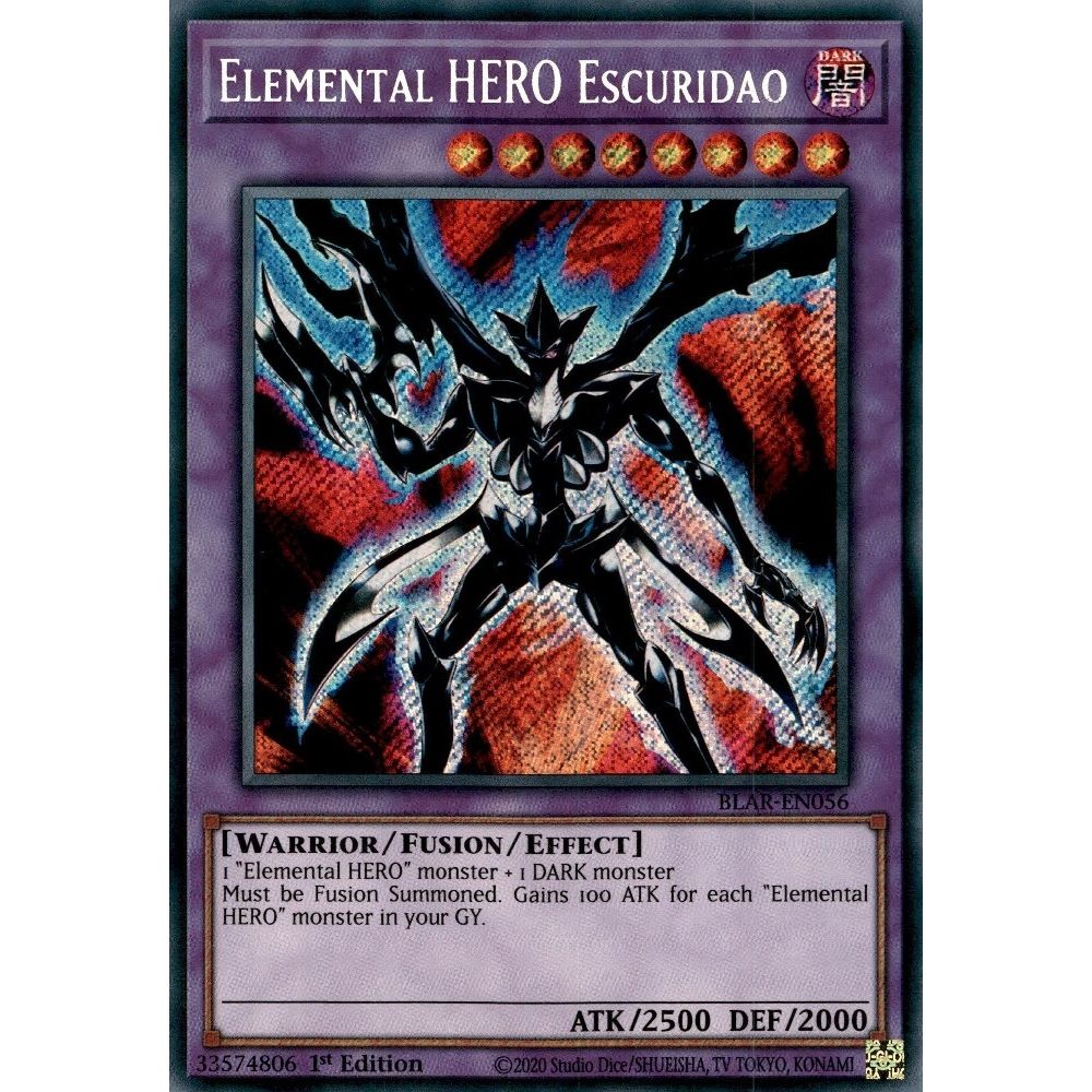 Image for Elemental HERO Escuridao (BLAR-EN056) (BLAR) - YuGiOh