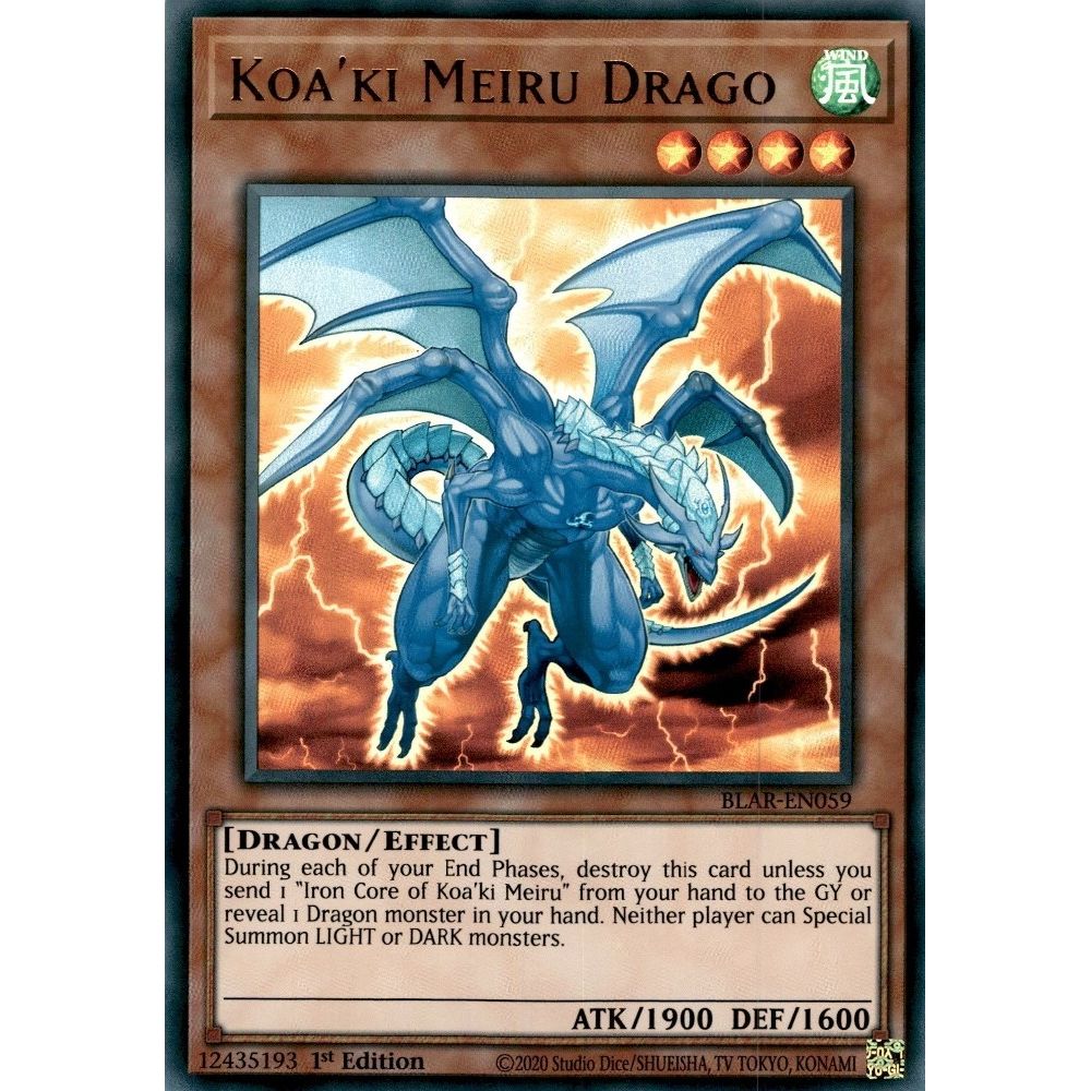 Image for Koa'ki Meiru Drago (BLAR-EN059) (BLAR) - YuGiOh