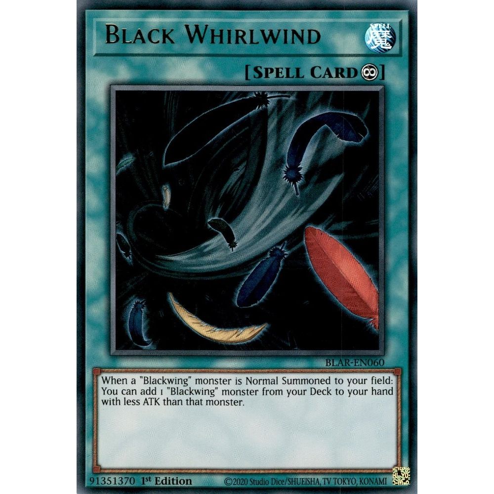 Image for Black Whirlwind (BLAR-EN060) (BLAR) - YuGiOh