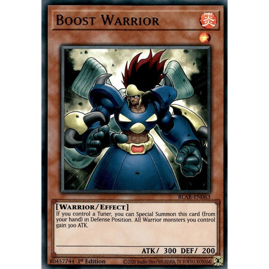 Image for Boost Warrior (BLAR-EN063) (BLAR) - YuGiOh