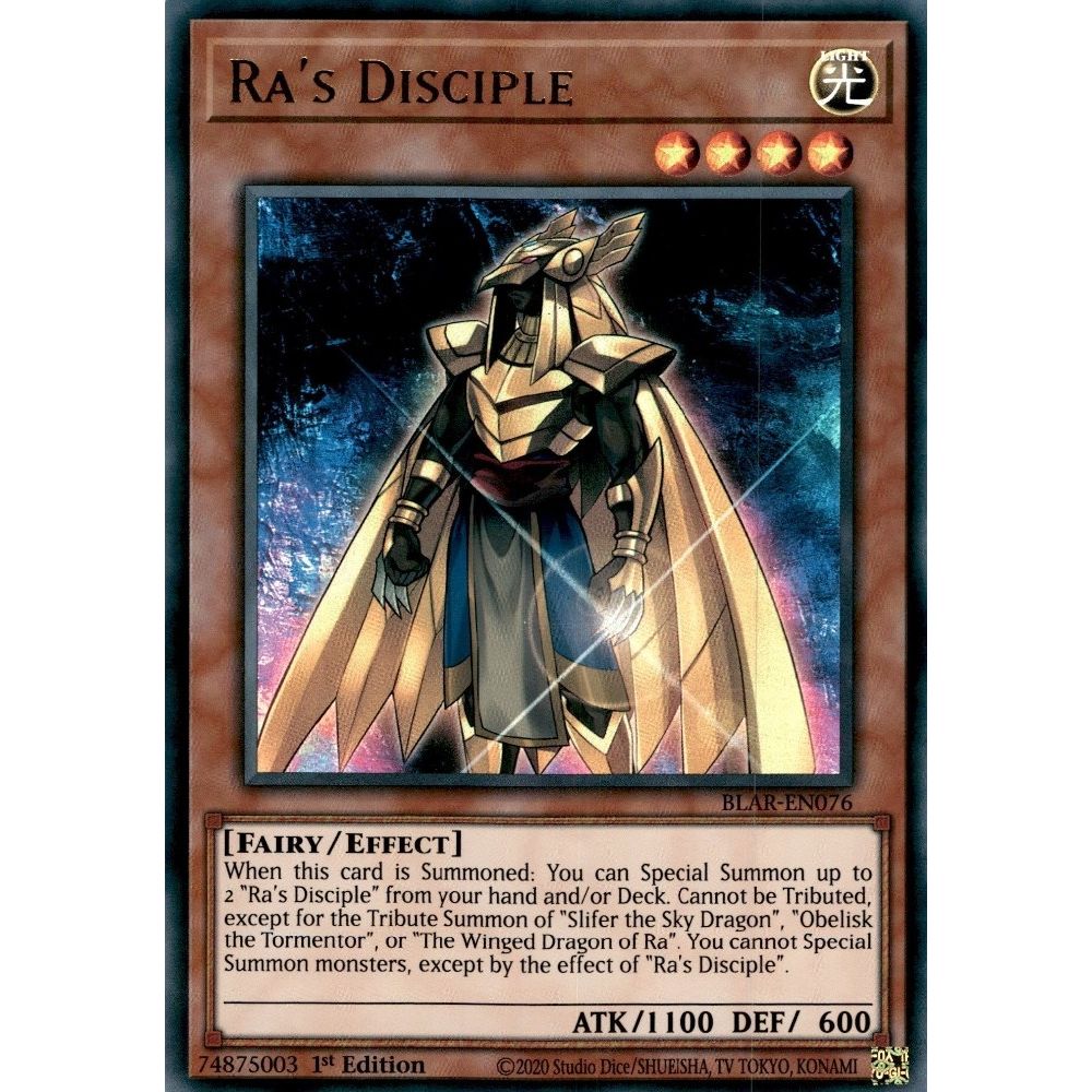 Image for Ra's Disciple (BLAR-EN076) (BLAR) - YuGiOh