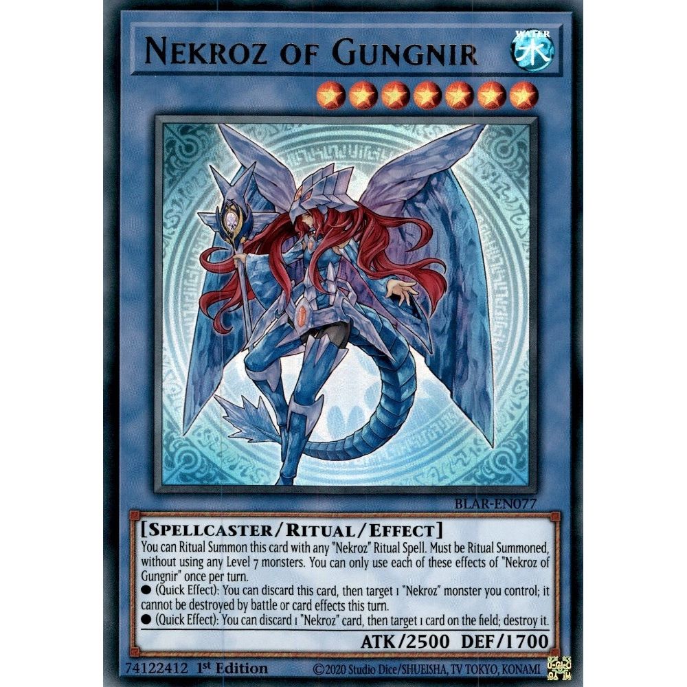 Image for Nekroz of Gungnir (BLAR-EN077) (BLAR) - YuGiOh