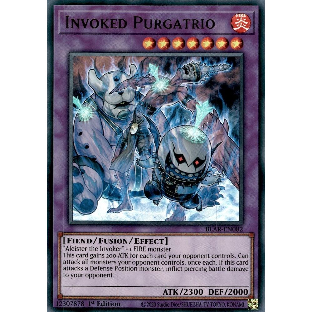 Image for Invoked Purgatrio (BLAR-EN082) (BLAR) - YuGiOh