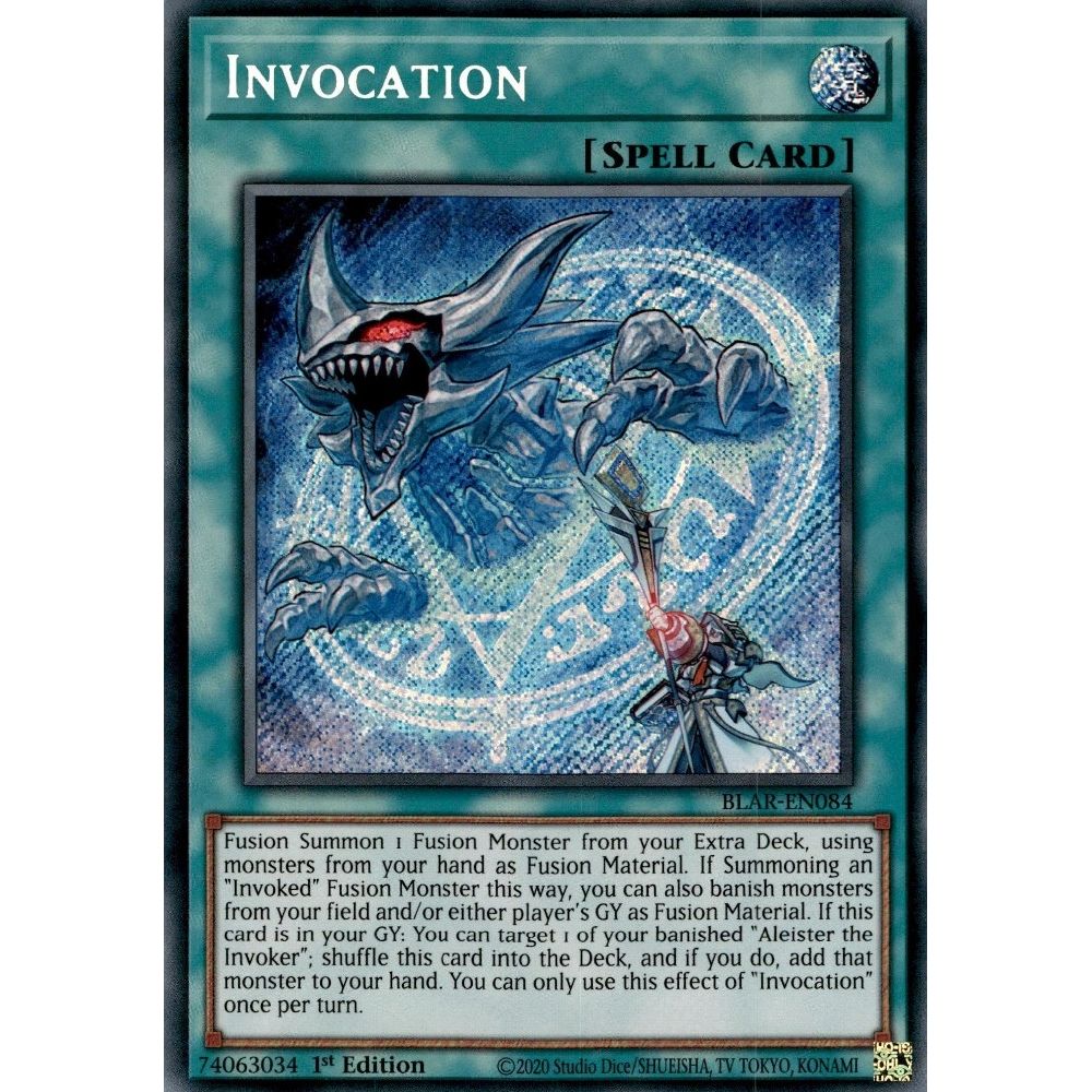 Image for Invocation (BLAR-EN084) (BLAR) - YuGiOh
