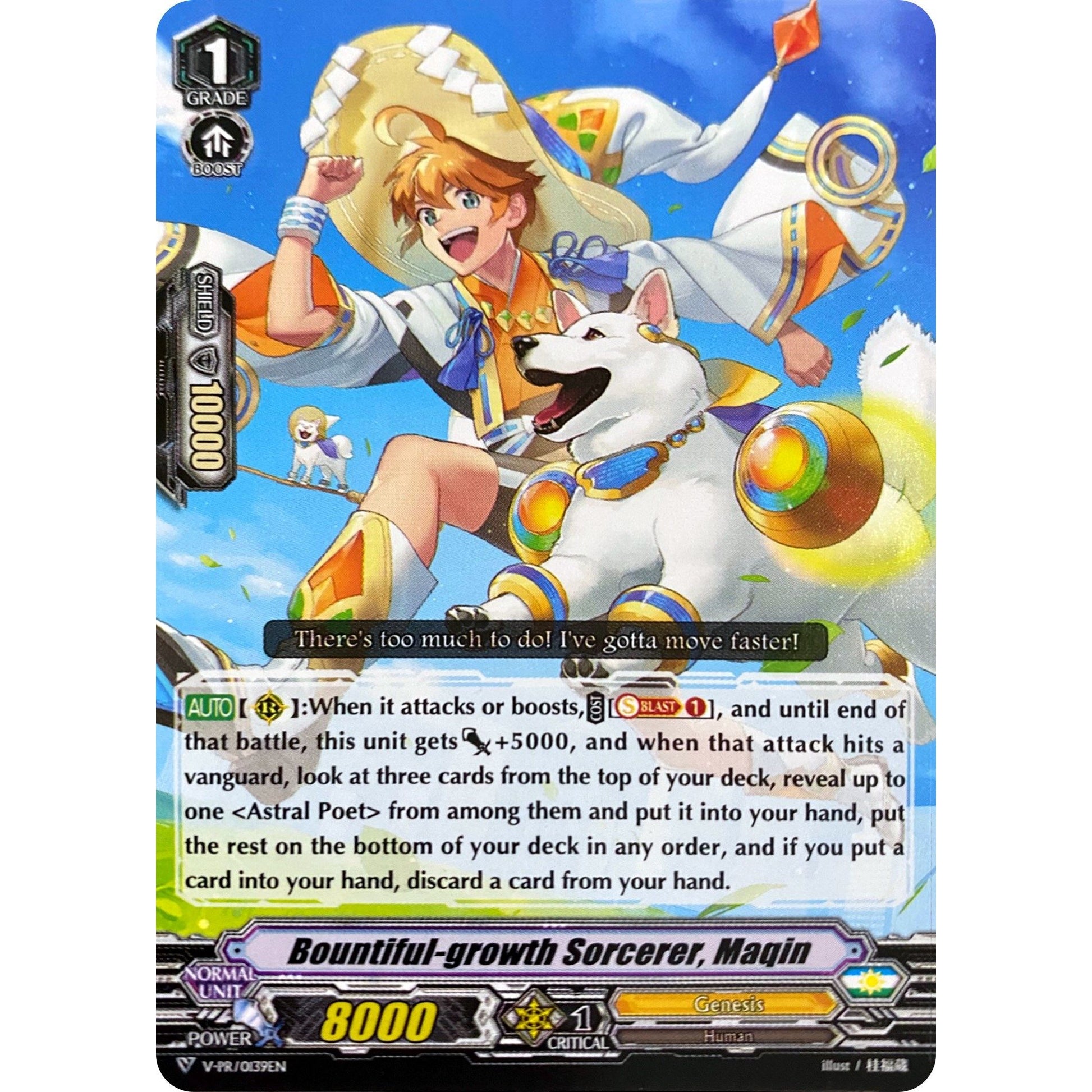 Image for Bountiful-growth Sorcerer, Maqin (V-PR/0139EN) (VPR) - Cardfight Vanguard