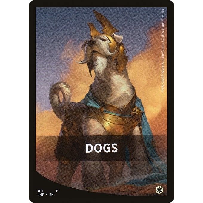Image for Dogs Theme Card (11) (JMP) - Magic: The Gathering