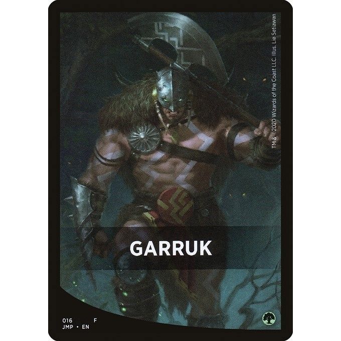 Image for Garruk Theme Card (16) (JMP) - Magic: The Gathering