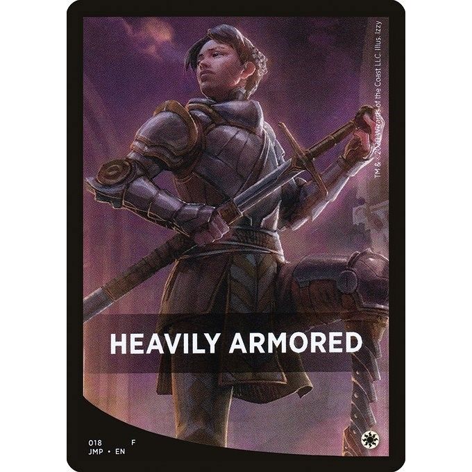 Image for Heavily Armored Theme Card (18) (JMP) - Magic: The Gathering