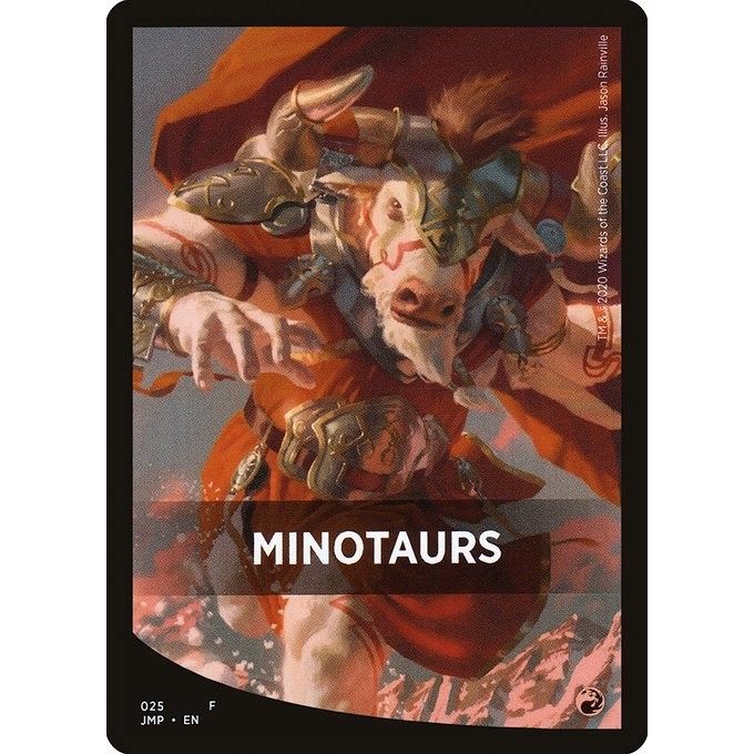 Image for Minotaurs Theme Card (25) (JMP) - Magic: The Gathering