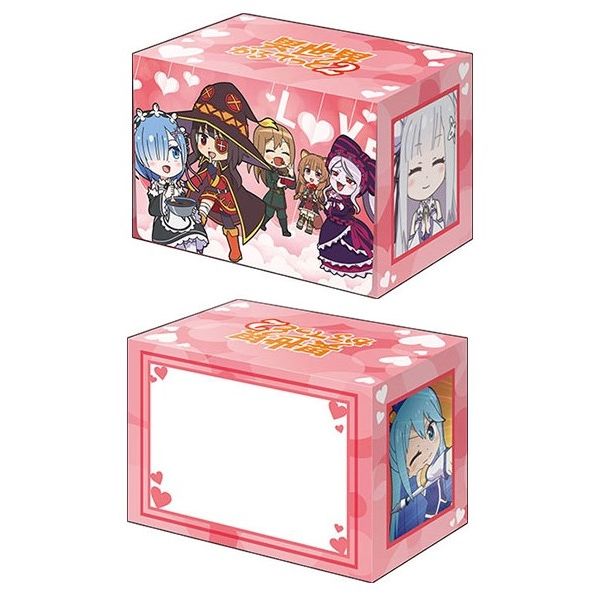 Image for Bushiroad Deck Holder Collection V2 Vol.1123: Isekai Quartet 2 - Rem, Megumin, Shalltear, Visha, Raphtalia - Deck Boxes