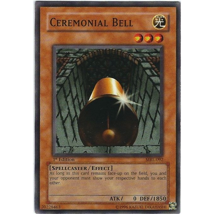 Image for Ceremonial Bell (MRL-092) (MRL-EN) - YuGiOh